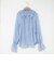 シアーフリルブラウス