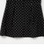 《セットアップ対応》ウォッシャブルストレッチドットジャガードペプラムジレ