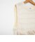 《手洗い可能》ツイード&リボンベスト