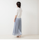 シャインサテン楊柳スカート