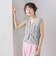 《アンサンブル対応》《手洗い可能》カットフリンジ2WAYベスト