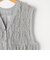 《アンサンブル対応》《手洗い可能》カットフリンジ2WAYベスト