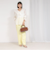 シアーラッフルブラウス