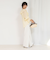 シアーラッフルブラウス