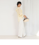 シアーラッフルブラウス