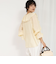 シアーラッフルブラウス