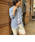 綿麻パラシュートボタン 7分袖シャツ 25SS