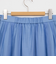 《セットアップ対応》ウォッシャブルタックフレアシアースカート