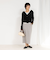 《セットアップ対応》リネンライクタイトスカート