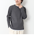 《吸水速乾》ワッフルダブルカラーLS TEE 25SS