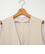 ◇【WEB限定】ウォッシャブルドライタスランスリットジレ