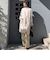◇【WEB限定】ウォッシャブルドライタスランスリットジレ