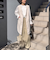 ◇【WEB限定】ウォッシャブルドライタスランスリットジレ