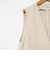 ◇【WEB限定】ウォッシャブルドライタスランスリットジレ