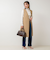 ◇【WEB限定】ウォッシャブルドライタスランスリットジレ