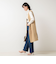 ◇【WEB限定】ウォッシャブルドライタスランスリットジレ