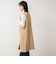 ◇【WEB限定】ウォッシャブルドライタスランスリットジレ