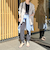 《セットアップ対応》リネンライクシングルジャケット