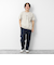 【BARNS OUTFITTERS】別注タフネックT COME AS YOU ARE 25SS