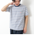 【DANTON/ダントン】C0198TCB STRIPE POCKET T-SHIRT