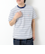 【DANTON/ダントン】C0198TCB STRIPE POCKET T-SHIRT