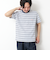 【DANTON/ダントン】C0198TCB STRIPE POCKET T-SHIRT
