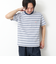 【DANTON/ダントン】C0198TCB STRIPE POCKET T-SHIRT