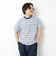 【DANTON/ダントン】C0198TCB STRIPE POCKET T-SHIRT