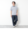 【DANTON/ダントン】C0198TCB STRIPE POCKET T-SHIRT