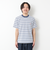 【DANTON/ダントン】C0198TCB STRIPE POCKET T-SHIRT