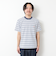 【DANTON/ダントン】C0198TCB STRIPE POCKET T-SHIRT
