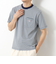 【DANTON/ダントン】C0198TCB STRIPE POCKET T-SHIRT