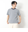 【DANTON/ダントン】C0198TCB STRIPE POCKET T-SHIRT