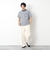 【DANTON/ダントン】C0198TCB STRIPE POCKET T-SHIRT