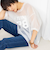 ダンボールメッシュプリントTシャツ