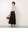 ウォッシャブルタフタバルーンスカート
