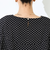 【追加】サッカードットバックフリルブラウス