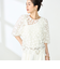 KIRYU花柄ジャガードバルーン袖ブラウス