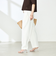 ウォッシャブル防しわスパンツイルツータックテーパードパンツ