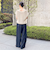 《アンサンブル対応》《手洗い可能》ペーパーヤーン2WAYベスト