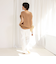 《アンサンブル対応》《手洗い可能》ペーパーヤーン2WAYベスト