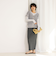 《アンサンブル対応》《手洗い可能》ペーパーヤーン2WAYベスト