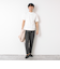 《接触冷感》スーピマコットン ダブルカラーTee 25SS
