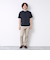 《接触冷感》スーピマコットン ダブルカラーTee 25SS