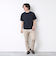 《接触冷感》スーピマコットン ダブルカラーTee 25SS