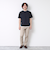 《接触冷感》スーピマコットン ダブルカラーTee 25SS