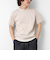 《接触冷感》スーピマコットン ダブルカラーTee 25SS