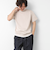 《接触冷感》スーピマコットン ダブルカラーTee 25SS