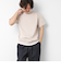 《接触冷感》スーピマコットン ダブルカラーTee 25SS
