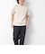 《接触冷感》スーピマコットン ダブルカラーTee 25SS